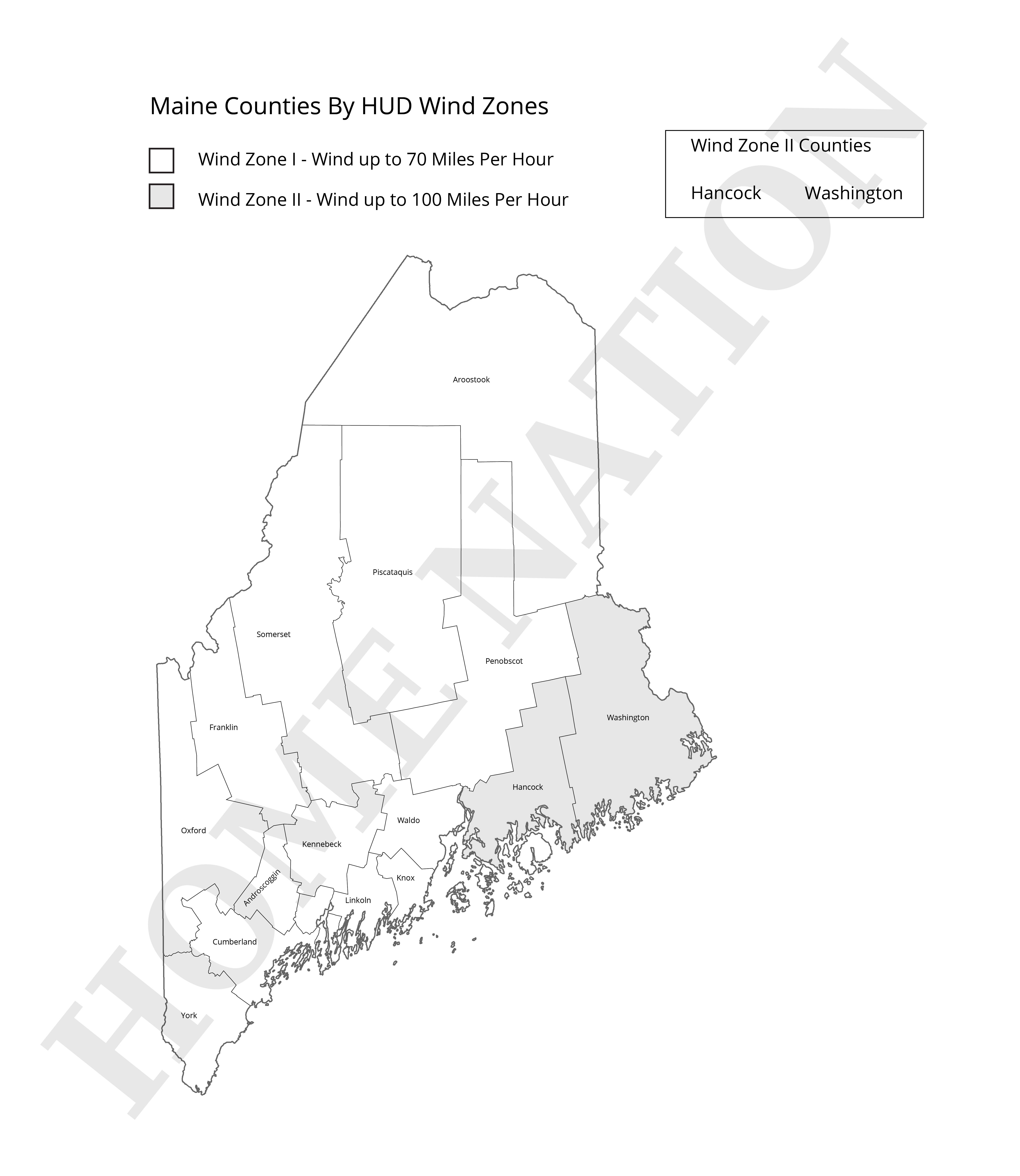 Complete Guide to Maine Wind Zones