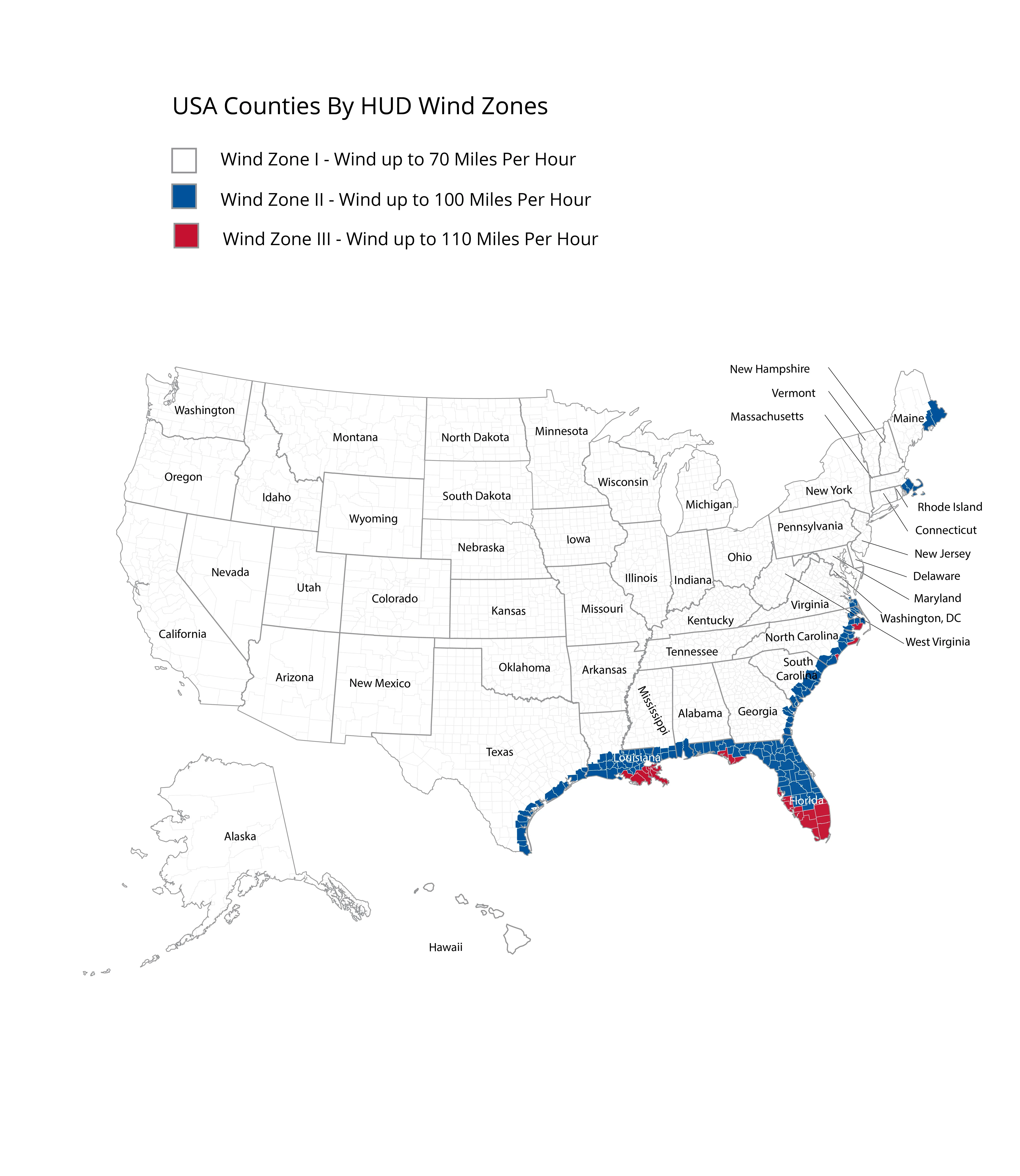 What Is Windzone 3 - States Included and More