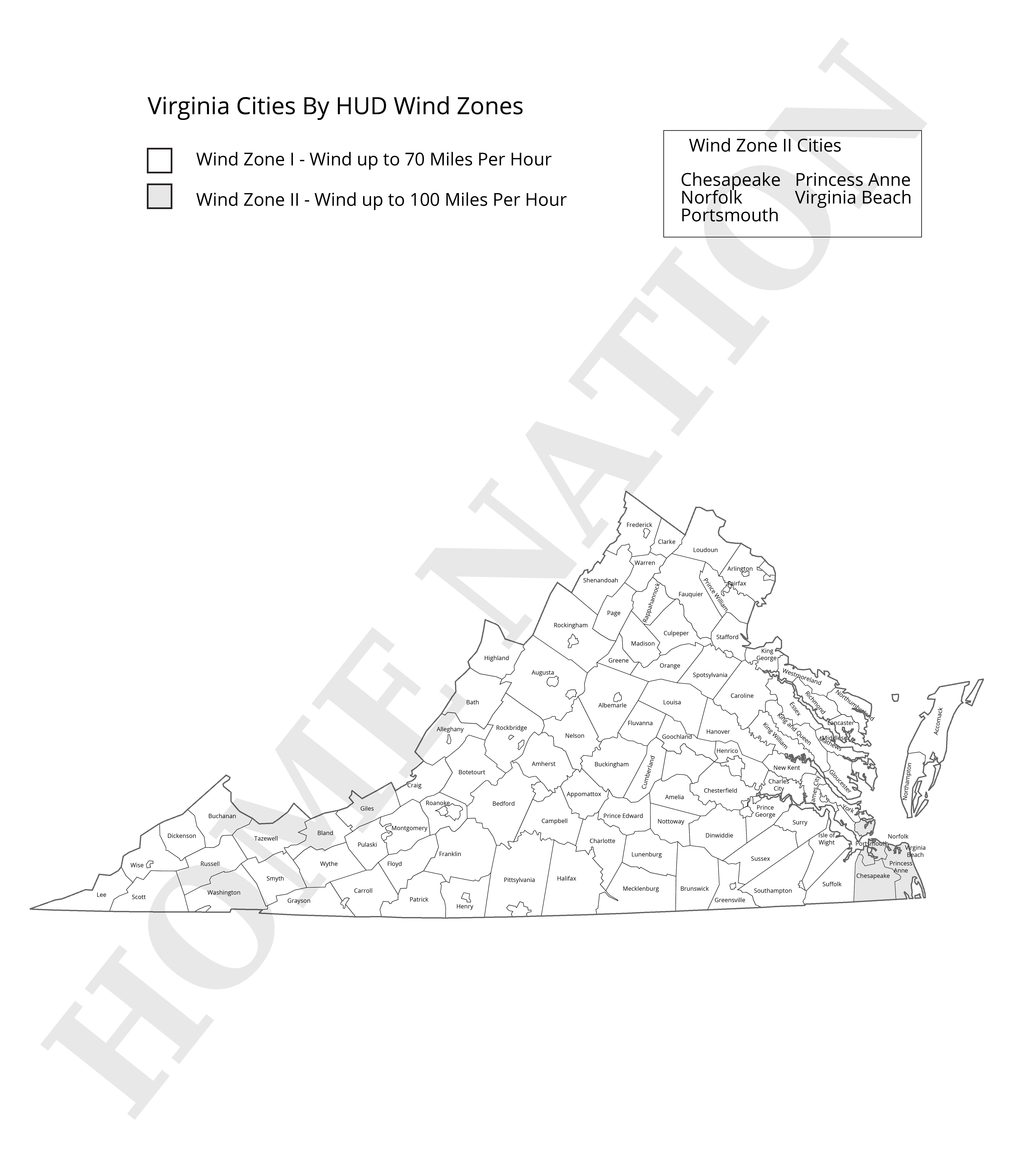 Complete Guide to Virginia Wind Zones