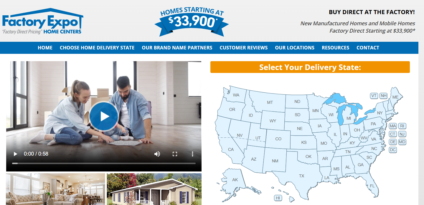 Factory Expo Website